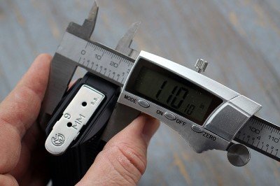 Guncrafter Industries 9mm CCO--Review At the widest point, the grip is only 1.10".