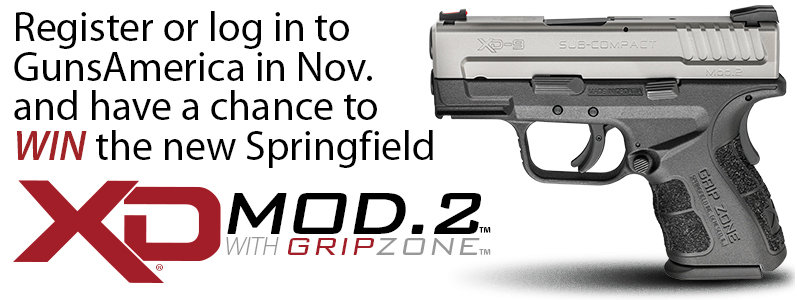 Springfield XD Mod.2 Giveaway Banner