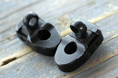 Henry's Updates .30-30 and .45-70: Review Redux The new sights Henry sent to replace the wider rings.