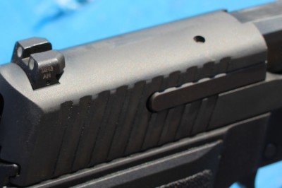 The Best SIG P226? The TacOps--Review The rear serrations are deep and plentiful.