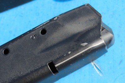 The Best SIG P226? The TacOps--Review After a day in the class, the magazine was showing some serious wear.