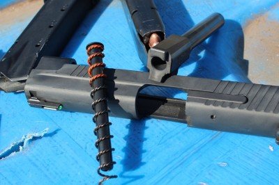 The Best SIG P226? The TacOps--Review The 226 breaks down easily and most parts remain contained.