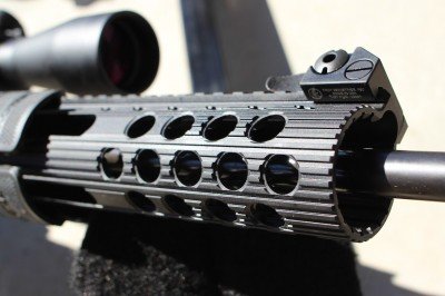 The forend is robust, and ideally suited for conversion into a pump action. 