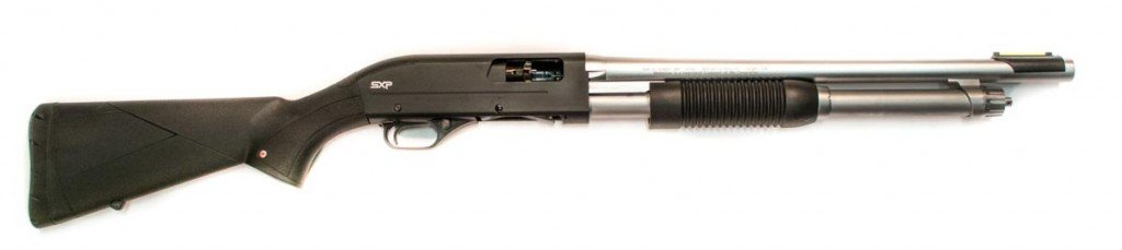 The Winchester SXP Marine shotgun would make a fine bug out shotgun.