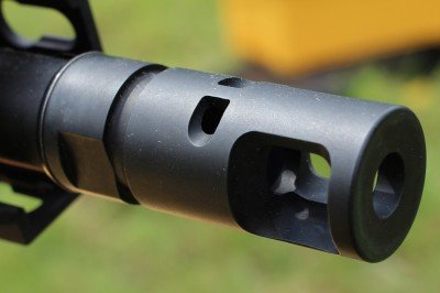 The ported brake works well to hold the muzzle down, which makes follow up shots more reliably accurate.