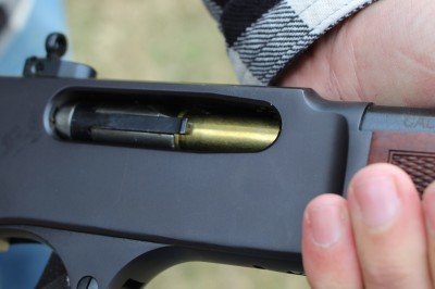 Henry's Updates .30-30 and .45-70: Review Redux The extractor is fat and rips shells free with authority.