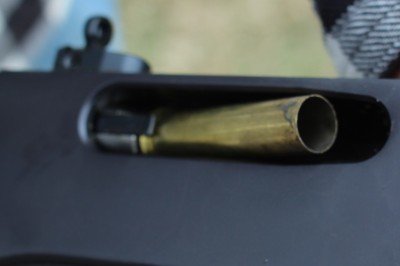 Ejection didn't mar the brass, at all--good news for those who want to reload.