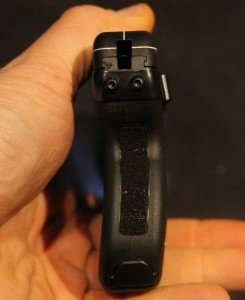 TAURUS CURVE .380 POCKET/PURSE PISTOL This is the rear of the gun in hand.