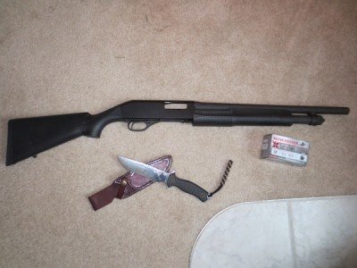 Stevens and a Swamp Rat.  SImple, but effective.  Yes, an uninspiring photo, I know. 