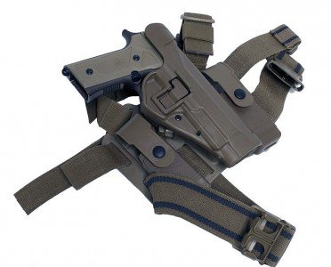The SERPA holster in use by the Marines will hold the new M9A3. 