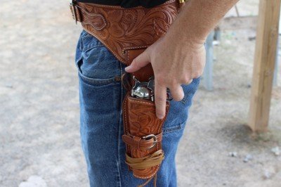 The height of the pistol is lower than where most of us carry OWB. 