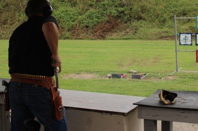 Drawing is as easy as it is from any holster, and much easier than some more modern holsters.