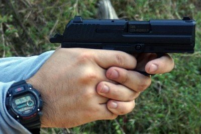 The concave front trigger guard is hammer fired pistol available in DA/SA or DA only. 