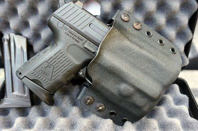 A repurposed Multi Holster, complete with the ECR magnet system makes an effective way to carry.