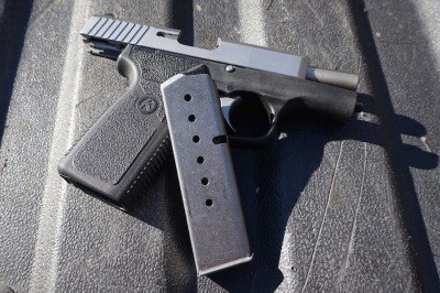 Kahr CT380--The Perfect Pocket Pistol? The magazine holds 7, which gives it an edge over most pocket .380s.