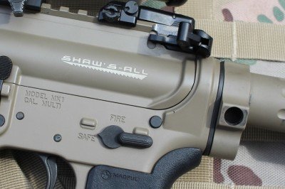 Built in QD sling mounts make carrying the Shaw's All easy. 