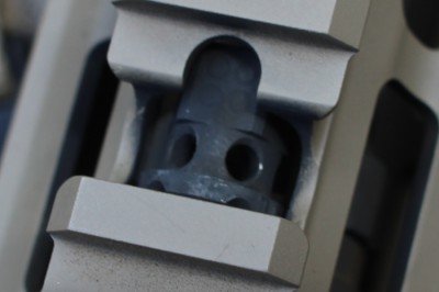 One of the benefits of the PWS system is the easily adjustable gas system.