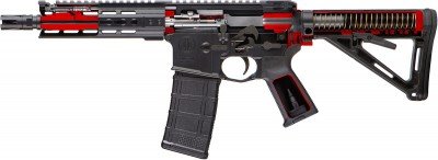 This is the infamous cut-away, one of the best I've ever seen of an AR.