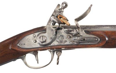 The 1795 Springfield was the American version of the French military musket.