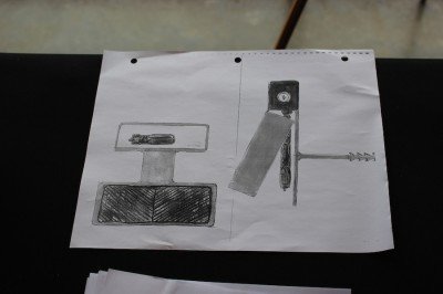 More sketches of the original idea.