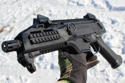 The New CZ Scorpion--SHOT Show 2015 Handsome gun.