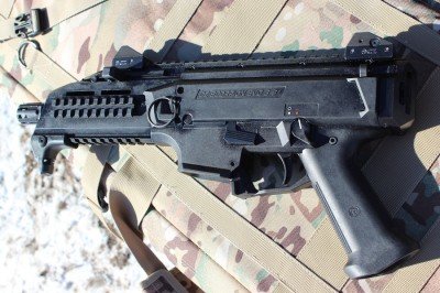 The New CZ Scorpion--SHOT Show 2015 Handsome gun.