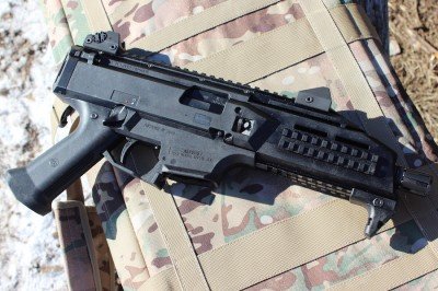 The New CZ Scorpion--SHOT Show 2015 Handsome gun.