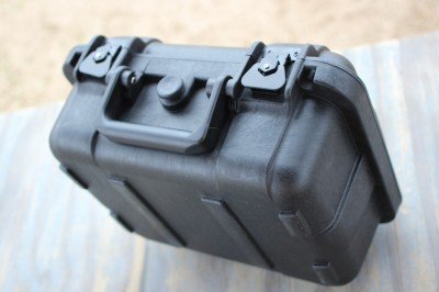 The Christensen's case--a great way to carry to and from the range.