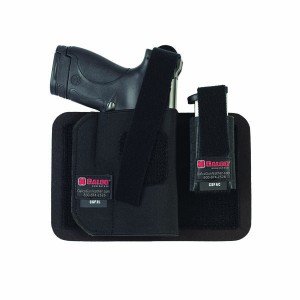 New Galco IWB/OWB Full Frame Holsters, Belts--SHOT Show 2015 The Galco CarrySafe now has optional accessory pouches.