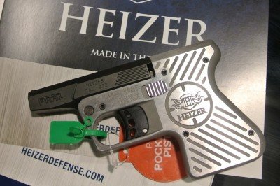 Heizer Pocket AR and a Semi-Auto? SHOT Show 2015 The PAR 1, a .223 pocket pistol.