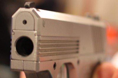 Heizer Pocket AR and a Semi-Auto? SHOT Show 2015 Heizer's new semi-auto, as yet unnamed.