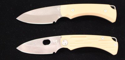 Part of the Medfor philosophy includes fixed and folding knives that are identical, so you can switch between the two without having to learn the habits of a new knife.