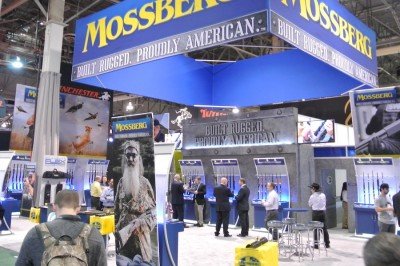 The booth at Mossberg is always a favorite. It is good to see the whole line in one place. Sensory overload.