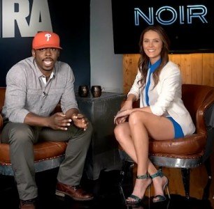 Amy Robbins next to Mr. Colion Noir (Photo: NRA)