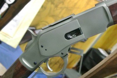 In French Grey.  Should these be in production?  I like the contrast with the blued gate and screws. 