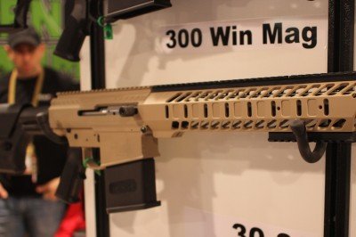 A complete rifle. This one is in 300 Win Mag. 