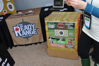 Shooting Gallery in a Box--SHOT Show 2015 The collapsed targets