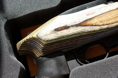 The laminated stock has nice contours.