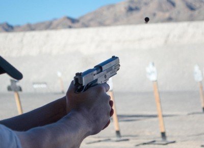 While the P220 10mm shoots softly, it's still a 10mm! 