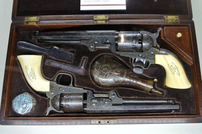 Matched presentation Colt Navy Revolvers. 