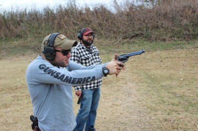 Uberti Cattleman Single Action--New Old Gun Review Another day at the range.