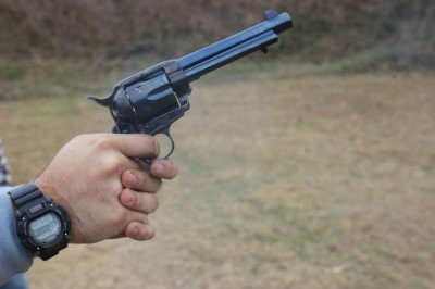 Uberti Cattleman Single Action--New Old Gun Review recoil.