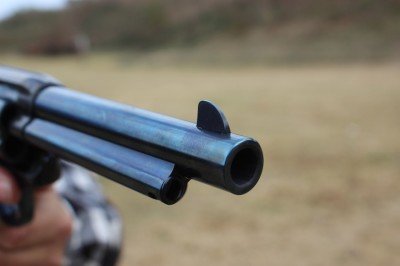 Uberti Cattleman Single Action--New Old Gun Review The business end.