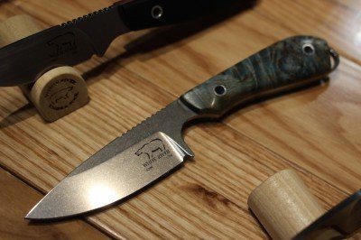 Fancy handle materials are available for those who want more to look at.