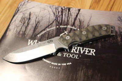 For those who want a more tactical knife, White River has been working with other designers to bring in more options.