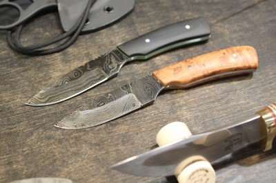 These are made with Alabama Damascus. 