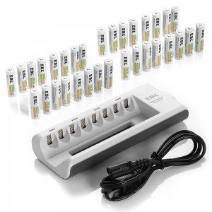 Prepping 101: Rechargeable Batteries - Where There's Smoke... Look around on Ebay. There are great deals on large sets of batteries with chargers.