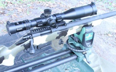 First Focal Plane scopes make calculating distance and holdover much easier than it is with regular scopes. The Burris XTR II mounted on my US Marine M40 copy from TacticalRifles.net is my test subject to explain the issues and the math.
