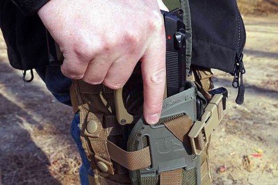 Recover that Beretta m9 Finding a holster may be more of an issue, as the dimensions change. But ReCover offers holsters, and there are soft-sided options, too.