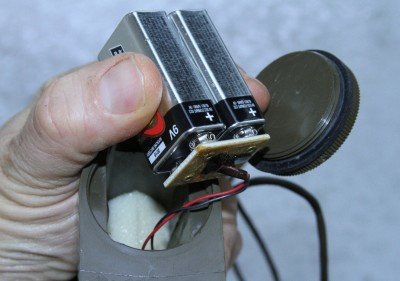 Note that on the TRC-3, the batteries are wired in parallel. It will run on one battery.